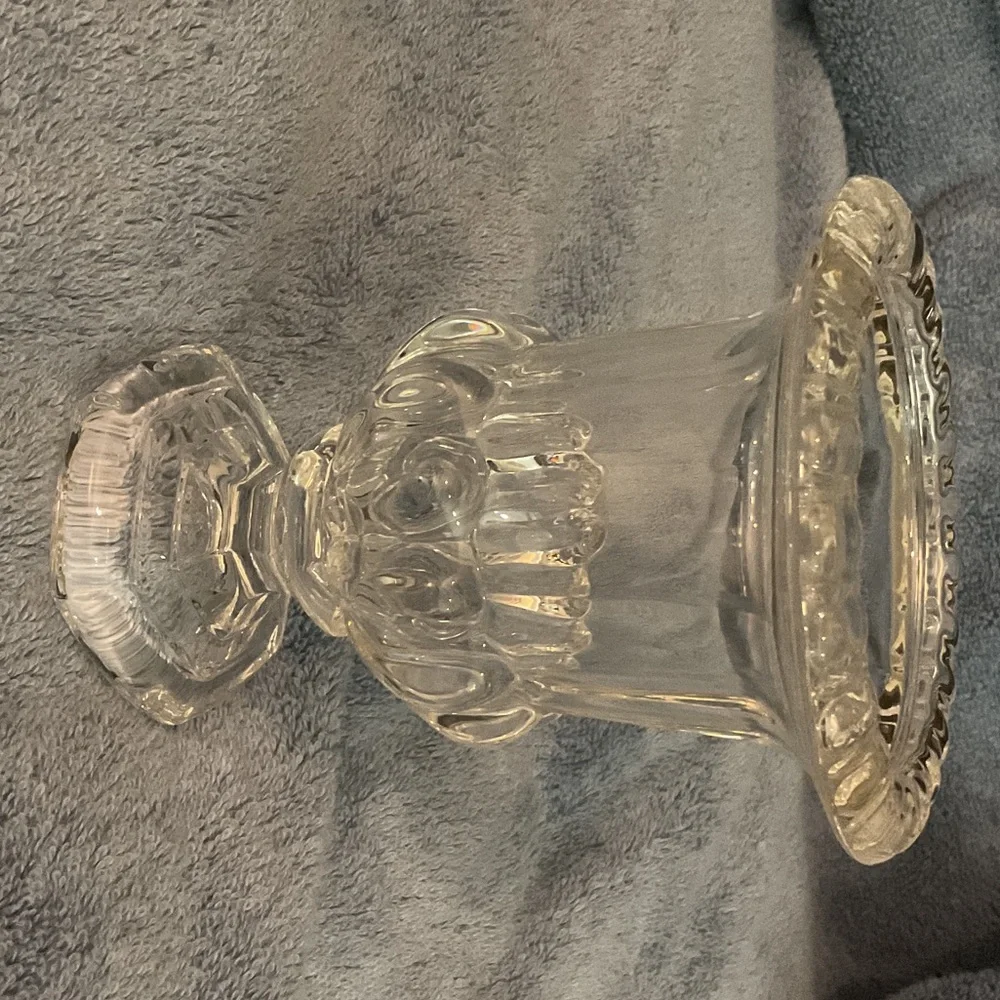 Clear Glass Decorative Piece
